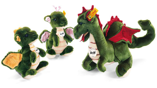 Steiff dinosaurs &  fantasy