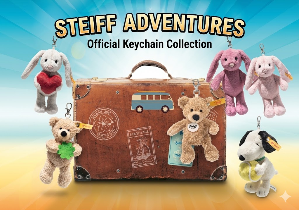 Steiff keyrings