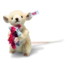 EAN 007385 Steiff Lina Muis met harlekijn teddybeer