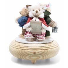 Steiff Carol Singers teddy bears set on music box EAN 007552