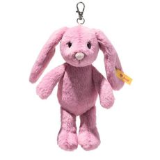 Steiff keyring Hoppie rabbit flamingo pink EAN 112775