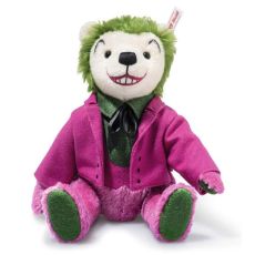 Steiff Batman Joker teddy bear EAN 356292 sitting