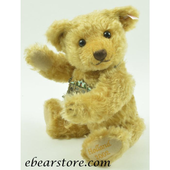 steiff barrel organ teddy bear 33 cm ean 660689