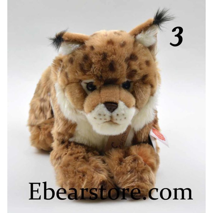 Hermann Teddy lynx 45 cm. 904670 | Ebearstore.com