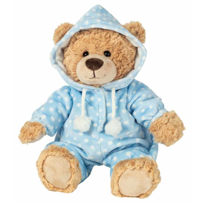 teddy bear in pyjamas