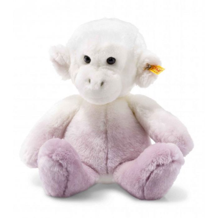 Details about   Steiff Soft Cuddly Friends Monkey Head Keyring Plush #916779 