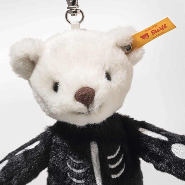 Steiff Mr. Bones Teddy Bear Keyring EAN 112720 | Ebearstore.com