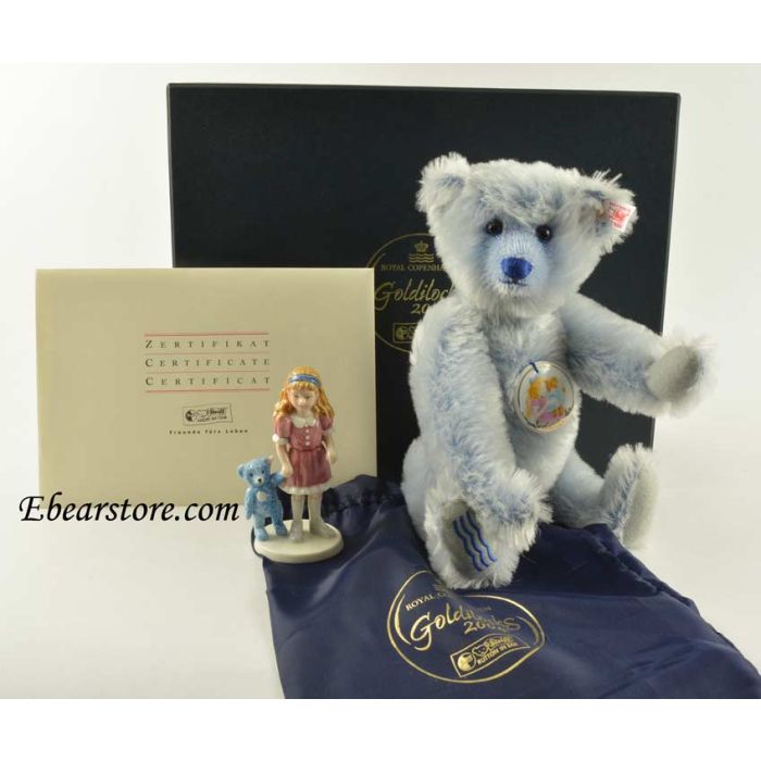 Steiff EAN 661310 Royal Copenhagen Goldilocks Teddy Bear