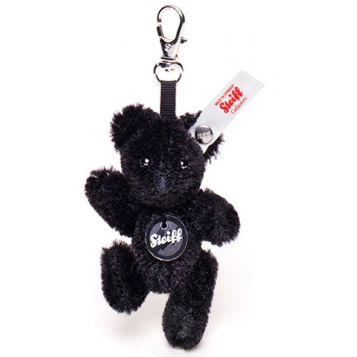 Swirl Stripes Stuffed Bear Keychain