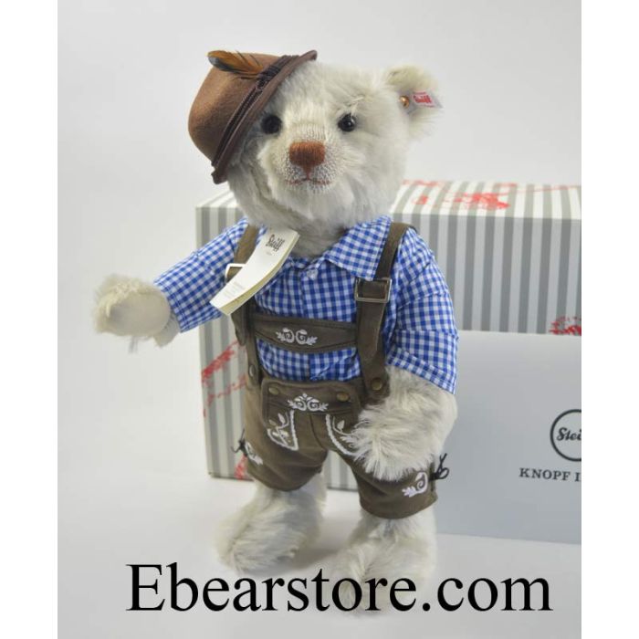 Steiff Otto Oktoberfest Bear EAN 690082 | 38 cm. | Ebearstore