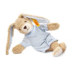 80 NEU STEIFF Newborn Summer Colors Shirt Teddybär weiss Gr 