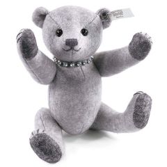 Steiff Selection grey felt teddy bear EAN 035425
