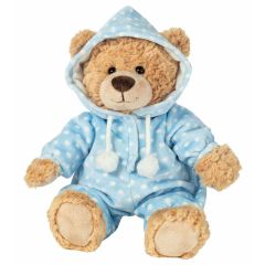 Hermann Teddy 913870 Bear in Pyjamas blue