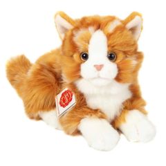 Hermann Teddy Cat laying 15 cm. 918370