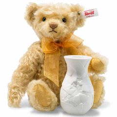 Steiff Sunflower bear with vase EAN 006753