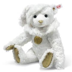 EAN 007293 Steiff White Christmas Teddybeer