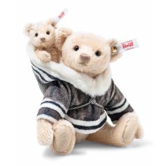 Steiff Mama teddybeer met baby EAN 007569