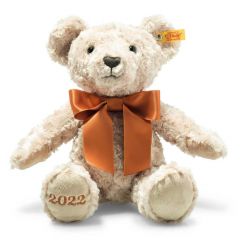 Steiff Sleep Well Bear Grey for Baby with gift box EAN 239908 