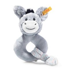 Steiff EAN 242519 Dinkie Donkey grip toy