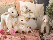 Steiff animals-lamb